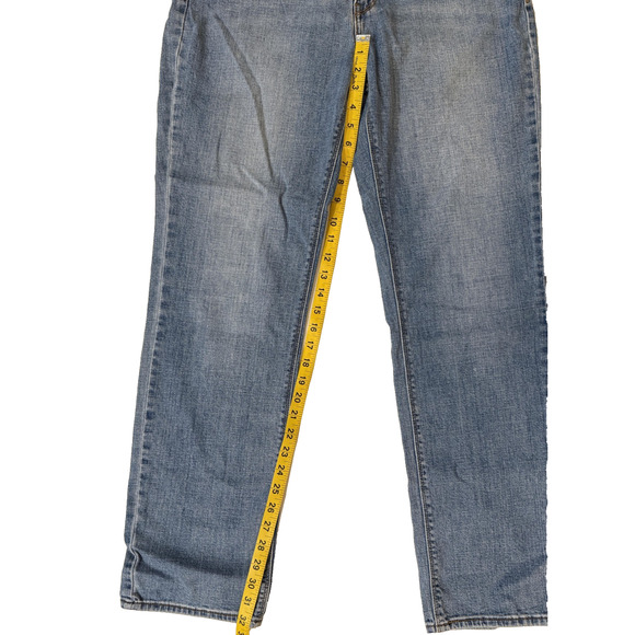 Levi's 525 Jeans Womens 32x32 Perfect Waist Straight Light Blue Wash Denim Y2K - Picture 5 of 6